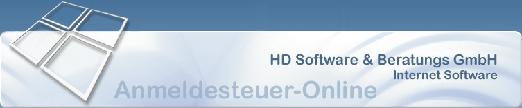 Anmeldesteuer-Online - HD Software & Beratungs GmbH